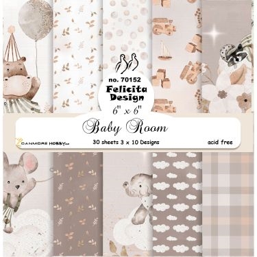 Felicita Design Baby room 3x10design 15x15cm 200g